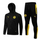 Chandal Con Capucha Borussia Dortmund 2022-2023 Negro Amarillo