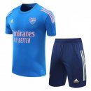 Camiseta Entrenamiento Arsenal Conjunto Completo 2021-2022 Azul Rosa