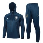 Chandal Con Capucha Brasil 2024-2025 Azul Chandal Con Capucha Brasil 2024-2025 Azul