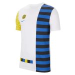 Camiseta Entrenamiento Inter Milan 2021-2022 Blanco Azul Amarillo Camiseta Entrenamiento Inter Milan 2021-2022 Blanco Azul Amarillo