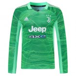 Replica Camiseta Juventus Portero ML 2021-2022 Verde