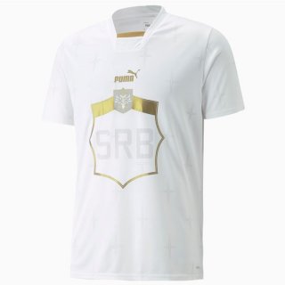 Tailandia Camiseta Serbia 2ª Equipación 2022-2023 Blanco