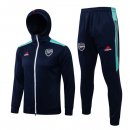 Chandal Con Capucha Arsenal 2022 Azul