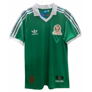 1ª Equipación Replica Camiseta Mexico Retro 1986 Verde