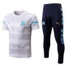 Camiseta Marsella Conjunto Completo 2022-2023 Blanco