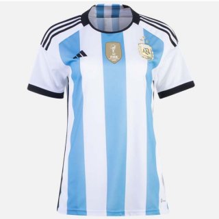 3 Estrellas Camiseta Argentina 1ª Equipación Mujer 2022-2023