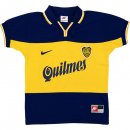 1ª Equipación Replica Camiseta Boca Juniors Retro 1999 Azul Amarillo