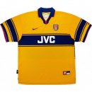 2ª Equipación Replica Camiseta Arsenal Retro 1997 1999 Amarillo