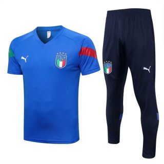 Entrenamiento Italia Conjunto Completo 2022-2023 Azul