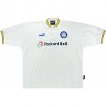 1ª Equipación Replica Camiseta Leeds United Retro 1997 1998 Blanco