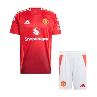 Camiseta Manchester United 1ª Equipación Niño 2024-2025