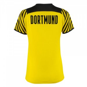 1ª Equipación Camiseta Dortmund Mujer 2021-2022 Amarillo