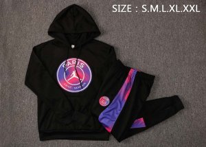 Chandal Con Capucha Paris Saint Germain 2022 Rojo Negro 2