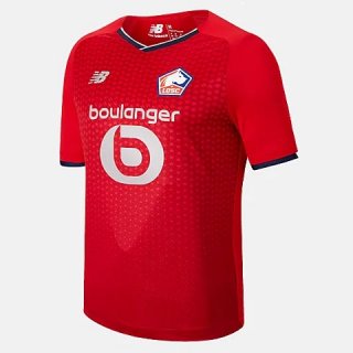 1ª Equipación Replica Camiseta Lille OSC 2021-2022