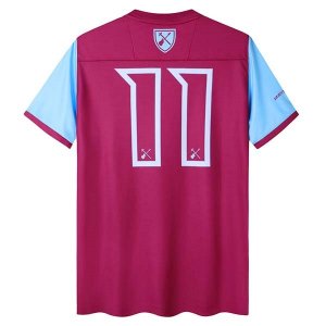 Replica Camiseta Iron Maiden x West Ham 1ª Equipación Retro