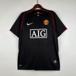 Tailandia Camiseta Manchester United 2ª Equipación Retro 2007-2008 Tailandia Camiseta Manchester United 2ª Equipación Retro 2007-2008