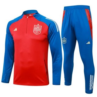 Sudadera De Training España 2024-2025 Rojo Azul 3