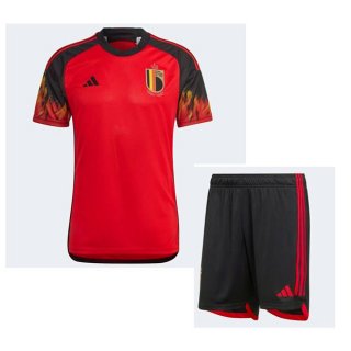 Camiseta Bélgica 1ª Equipación Niño 2022-2023