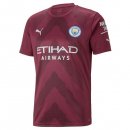 Replica Camiseta Manchester City Portero 2022-2023 Rojo