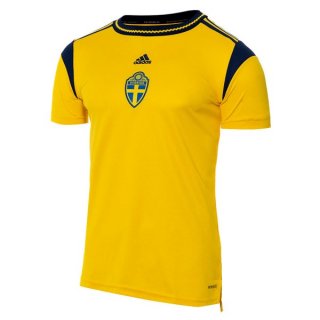 Camiseta Suecia 1ª Equipación Euro Mujer 2022