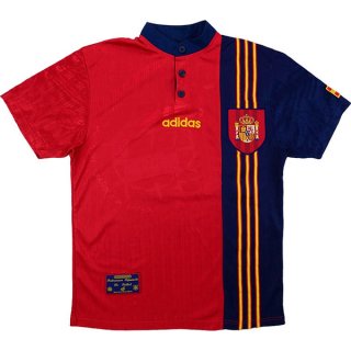 1ª Equipación Replica Camiseta España Retro 1996 Rojo