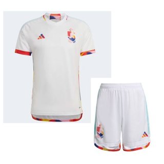 Camiseta Bélgica 2ª Equipación Niño 2022-2023