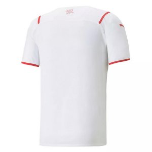 2ª Equipación Replica Camiseta Suiza 2021 Blanco