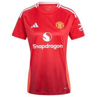 Camiseta Manchester United 1ª Equipación Mujer 2024-2025