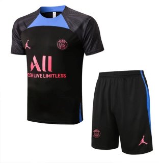 Camiseta Entrenamiento PSG Conjunto Completo 2022-2023 Negro