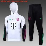 Ninos Sudadera Con Capucha Bayern Munich 2024 Blanco 2 Ninos Sudadera Con Capucha Bayern Munich 2024 Blanco 2