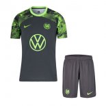 Camiseta Wolfsburg 2ª Equipación Niño 2023-2024