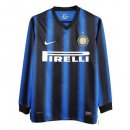 1ª Equipación Replica Camiseta Inter Milan ML Retro 2010 2011 Azul