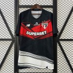 Tailandia Camiseta Sao Paulo Pre-Match 2025-2026 Negro Rojo Tailandia Camiseta Sao Paulo Pre-Match 2025-2026 Negro Rojo