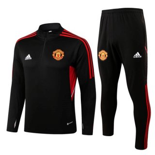 Sudadera De Training Manchester United 2023 Negro