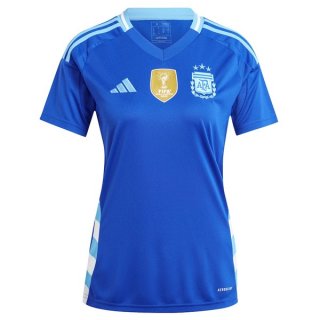 Tailandia Camiseta Argentina 2ª Equipación Mujer 2024