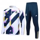 Sudadera De Training Real Madrid 2024 Blanco Azu;