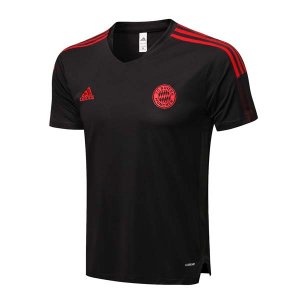 Camiseta Entrenamiento Bayern Munich Conjunto Completo 2022 Negro Rojo