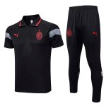 Polo AC Milan Conjunto Completo 2023-2024 Negro Polo AC Milan Conjunto Completo 2023-2024 Negro