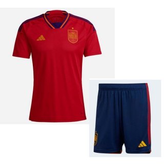 Camiseta España 1ª Equipación Niño 2022-2023