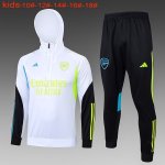 Ninos Sudadera Con Capucha Arsenal 2024 Blanco 2 Ninos Sudadera Con Capucha Arsenal 2024 Blanco 2
