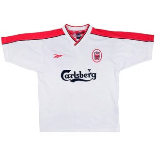 2ª Equipación Replica Camiseta Liverpool Retro 1998 Rojo