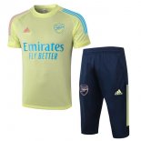 Camiseta Entrenamiento Arsenal Conjunto Completo 2022 Amarillo