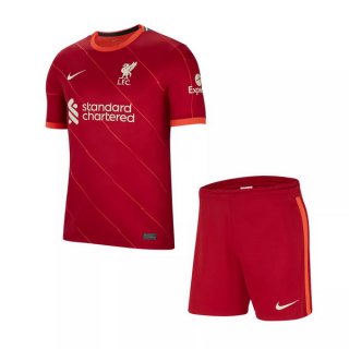 1ª Equipación Camiseta Liverpool Niño 2021-2022 Rojo