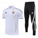 Polo Real Madrid Conjunto Completo 2022-2023 Blanco