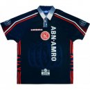 2ª Equipación Replica Camiseta Ajax Retro 1997 1998 Negro