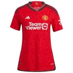 Camiseta Manchester United 1ª Equipación Mujer 2023-2024 Camiseta Manchester United 1ª Equipación Mujer 2023-2024