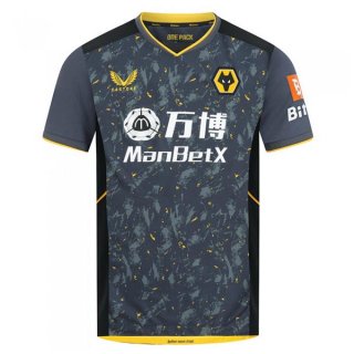 2ª Equipación Replica Camiseta Wolves 2021-2022