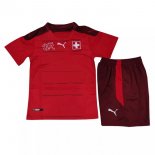 1ª Equipación Camiseta Suiza Niño 2021 Rojo