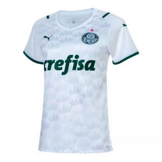 2ª Equipación Camiseta Palmeiras Mujer 2021-2022 Blanco