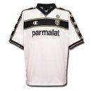 2ª Equipación Replica Camiseta Parma Champion Retro 2002 2003 Blanco